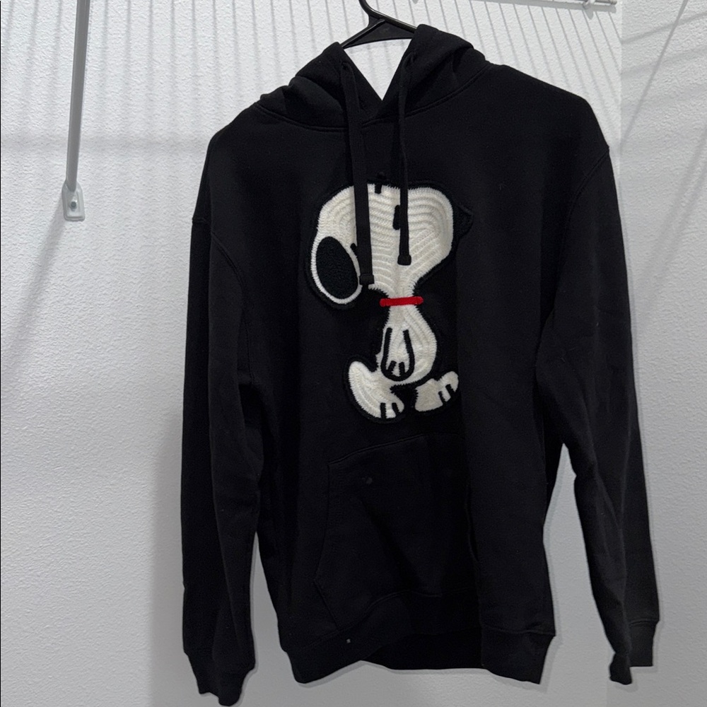 Black Graphic Hoodie